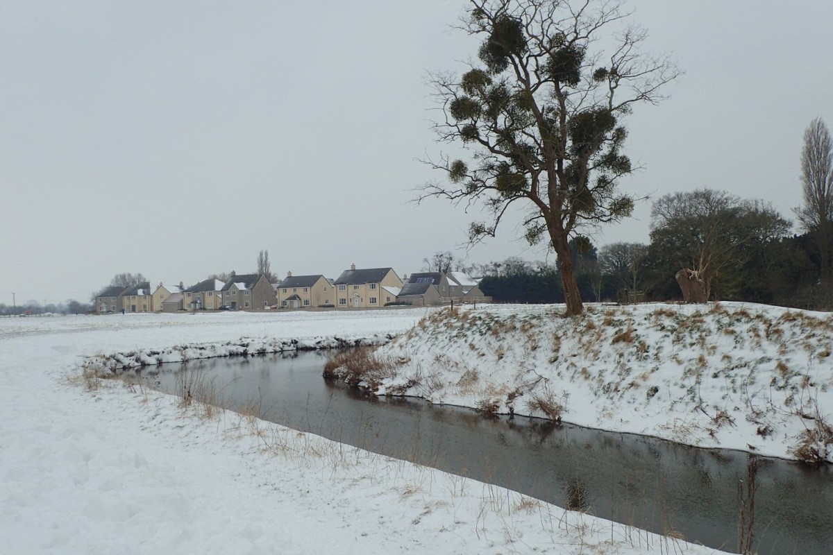 Snow Along The Yeo – March&nbsp;2018