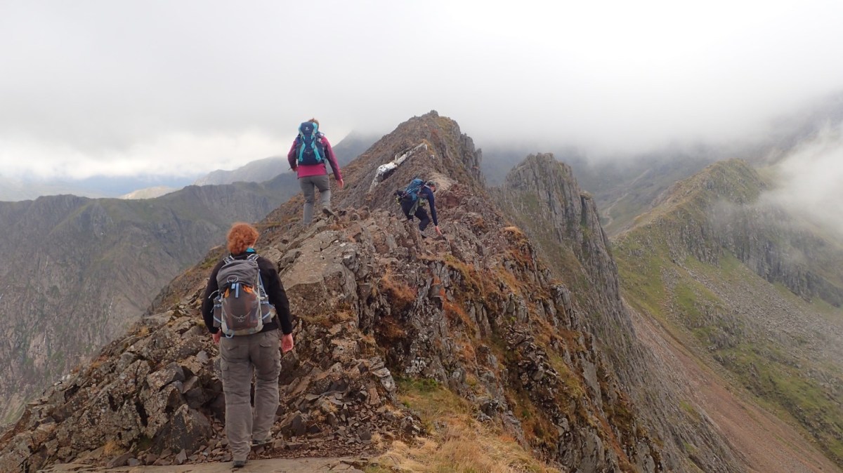 Snowdon via. Crib&nbsp;Goch
